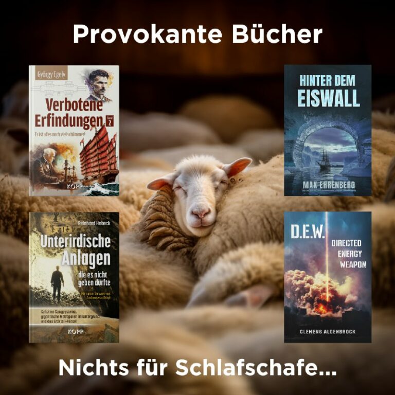 Gewagte Behauptungen finden Sie in unserer Auswahl provokanter Bücher im AUF1 Sh...