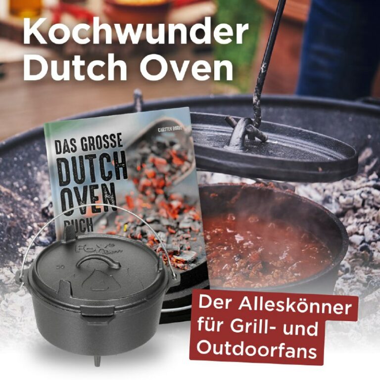 Der Dutch Oven ist ein unglaublich vielseitiger Topf, der eine lange Tradition h...
