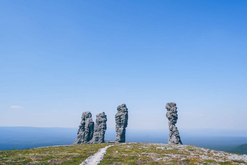 Guten Morgen, liebe Abonnenten! Manpupunjor-Felsen — das Wahrzeichen des Nordura...