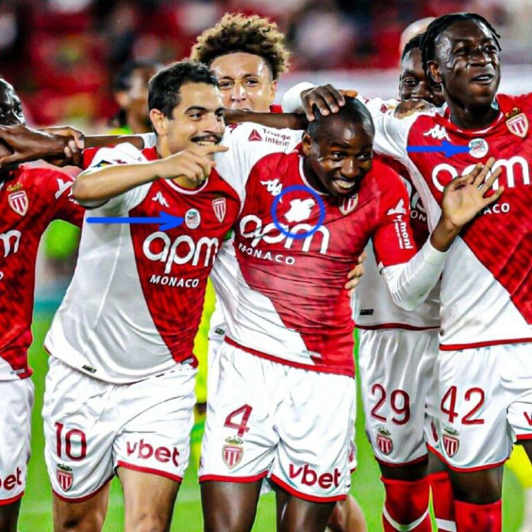 Der AS Monaco entschuldigte sich für den Fußballspieler, der während eines Spiel...