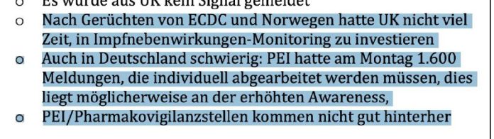so viel zum Thema: 'Nebenwirkungsfrei' RKI kam mit Nebenwirkungs-Abarbeitung nic...
