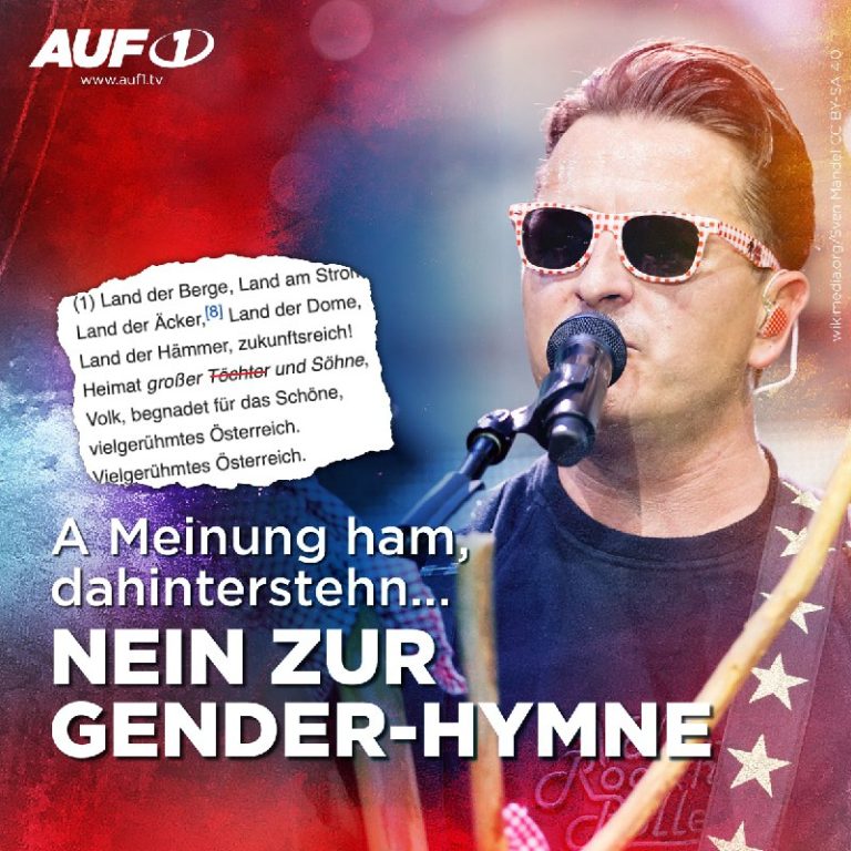 „Gender Sch…“  Volks-Rock‘n‘Roller Gabalier weigert sich auch künftig, die Natio...