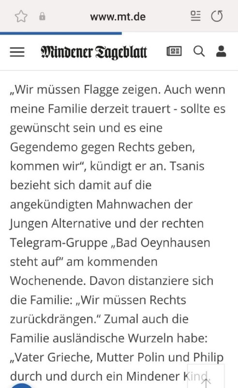Bad Oyenhausen: War Phillpos Asylaktivist? Die Tragödie in Bad Oyenhausen erinne...