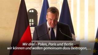 Deutschland, Frankreich und Polen wollen weitreichende Waffen entwickeln Abstand...