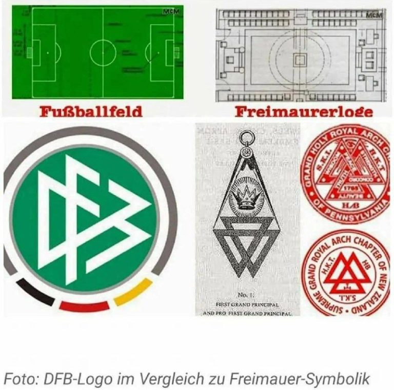  Interessante Parallelen zwischen der Symbolik im Fussball und in der Freimaurer...