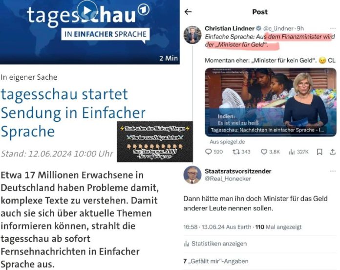 ENDLICH! Die Tagesschau passt sich dem grundlegenden Klientel seiner Zuschauer a...