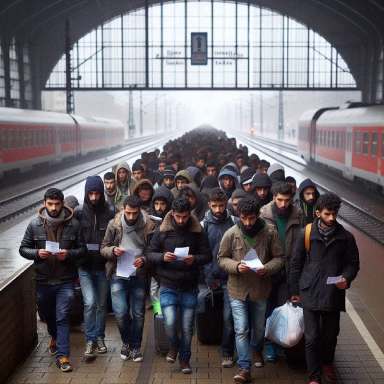 Die meisten Asylbewerber reisen ohne Ausweispapiere in Deutschland ein Wie aus e...