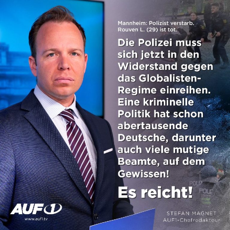 Mannheim ist überall: "Es reicht!" Deutschland steht unter Schock. Der tragische...