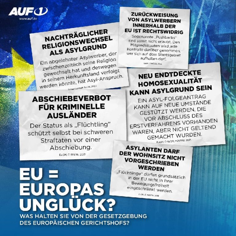 Europäischer Gerichtshof: Entscheidungen im Dienst des Great Reset?Europa ersti...