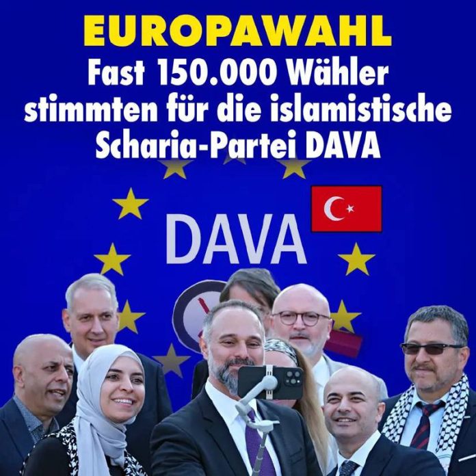Europawahl: Fast 150.000 Wähler stimmten für die islamistische Scharia-Parte...