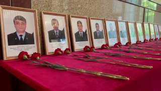 Ewiges Gedenken: Die gefallenen dagestanischen Sicherheitskräfte ....Sie sind wa...