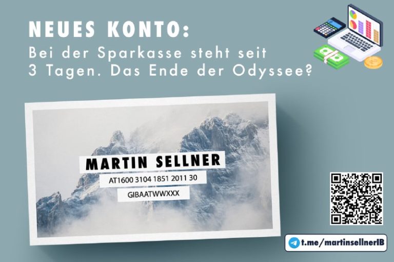 Konto aktiv: seit 3 Tagen Mein Geschäftskonto ist seit 3 Tagen aktiv. Ich warte ...