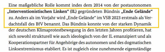 Erstmals Klimaschutz-Bewegung als extremistischer Verdachtsfall eingestuftDer Ve...