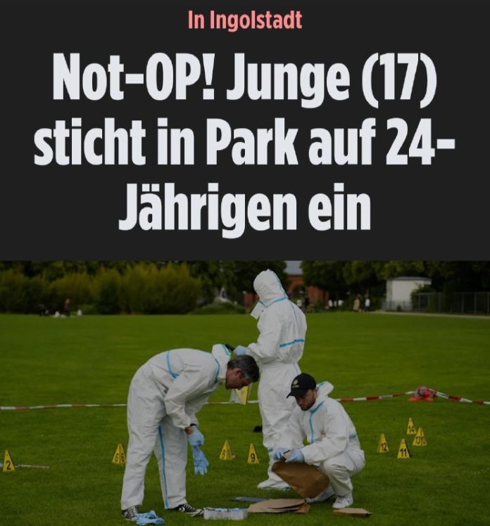 Nächste Schockmeldung: 17-jähriger Messer-Afghane sticht zu!Messer-Land Deutsch...