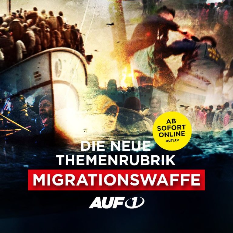 "Migrationswaffe AUF1": Die neue Rubrik ist online Wer zieht die Strippen? Wer w...