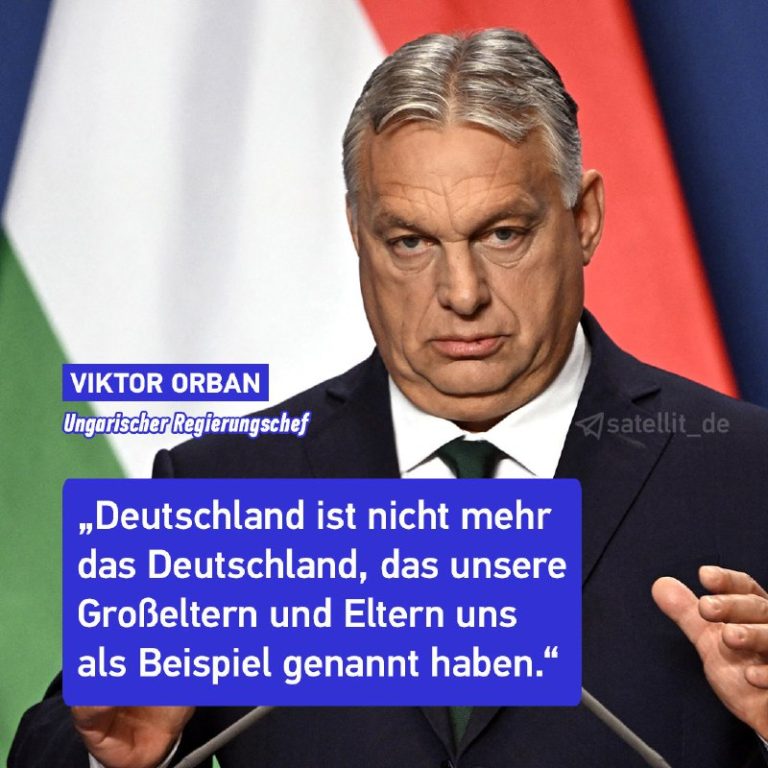 Orbán: Deutschland hat sich verändertDer ungarische Regierungschef Viktor Orbán ...