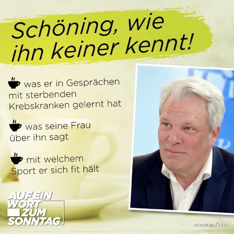 Schöning, wie ihn keiner kennt!In der nächsten Ausgabe  des AUF1-Frühstücksgesp...