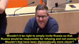 Der Schweizer Außenminister Ignazio Cassis: — hätten die Schweizer einfach Russ...