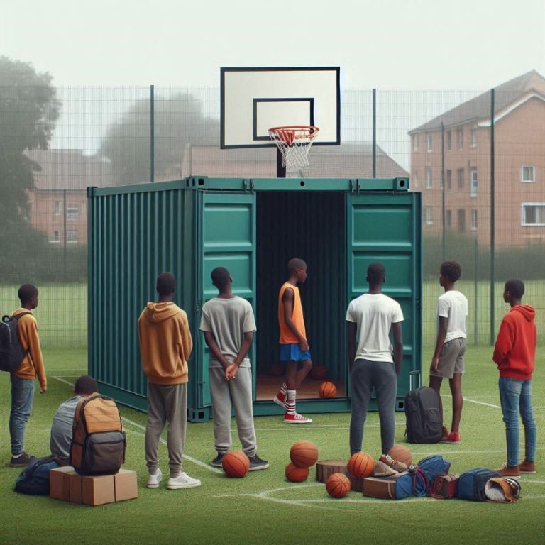 Skandal in Wien: Sportplatz soll Containerklassen für Migranten weichen In der M...