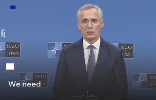 Stoltenberg nennt Sieg der Ukraine im Krieg Voraussetzung für Nato-BeitrittDer S...