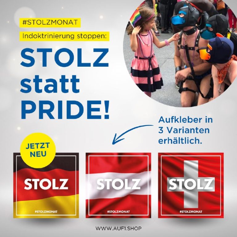 Stolzmonat statt queerer „Pride Month“. Schluss mit der permanenten Normalisieru...