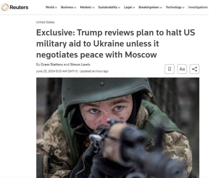 Trumps möglicher Plan für ein Ende des Ukraine-KriegsTrump könnte als wieder reg...