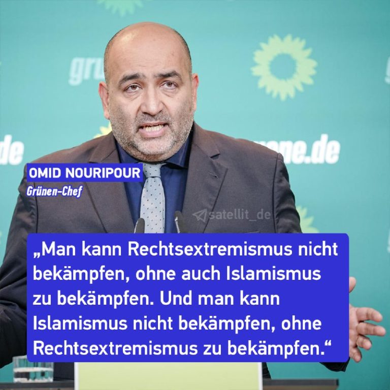Grünenchef vergleicht Islamismus und Rechtsextremismus – und sieht Nähe In einem...