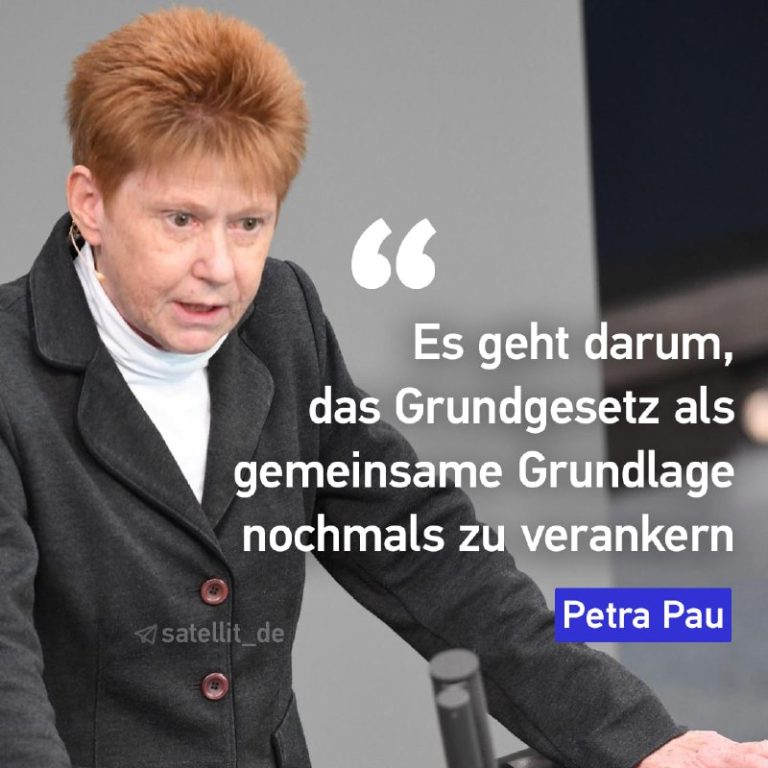 Bundestagsvize wirbt für Volksabstimmung über das Grundgesetz„Das Grundgesetz mi...