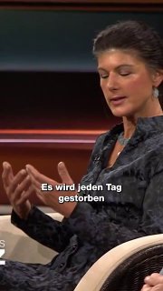 Wagenknecht fordert von Selenski ein Ende im Ukraine-KriegSahra Wagenknecht hat ...