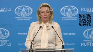 Sacharowa: Washington braucht einen großen Krieg in Europa, um den Kollaps im ei...