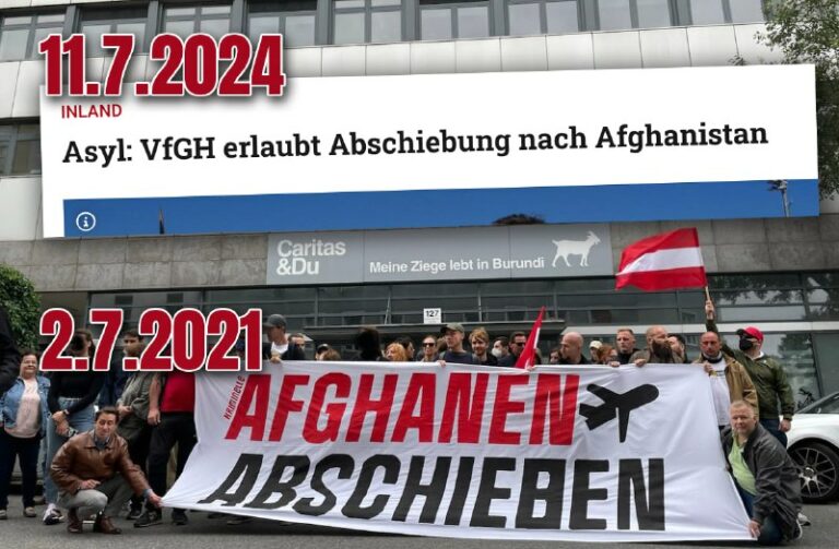Afghanistanabschiebungen: Wir hatten recht! Am 2.7.2021 demonstrierten wir nach ...