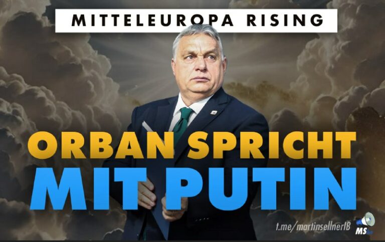 Orban verhandelt in Moskau mit Putin Kaum hat er die EU-Ratspräsidentschaft, zei...