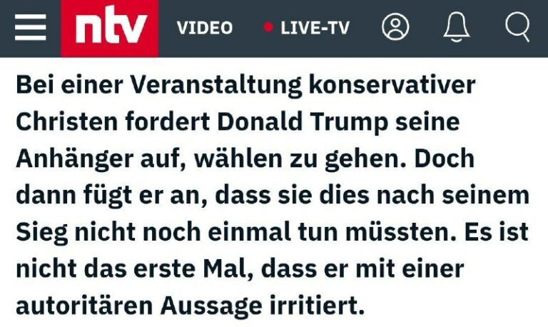  Bei einer Veranstaltung konservativer Christen fordert Donald Trump seine Anhän...