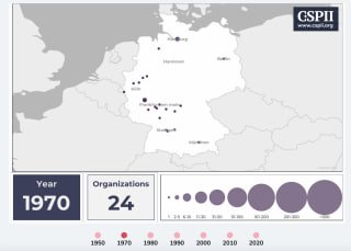 Islamisierung in Deutschland Diese Animation zeigt das explosionsartige Wachstum...