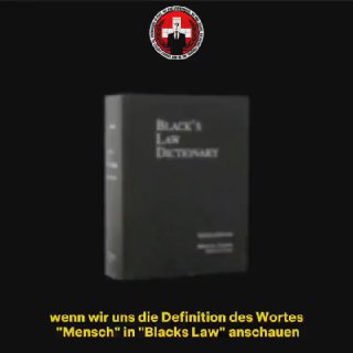  BLACK'S LAW DICTIONARY:Die okkulte Bedeutung der Wörter: Mensch - Monster - Job...