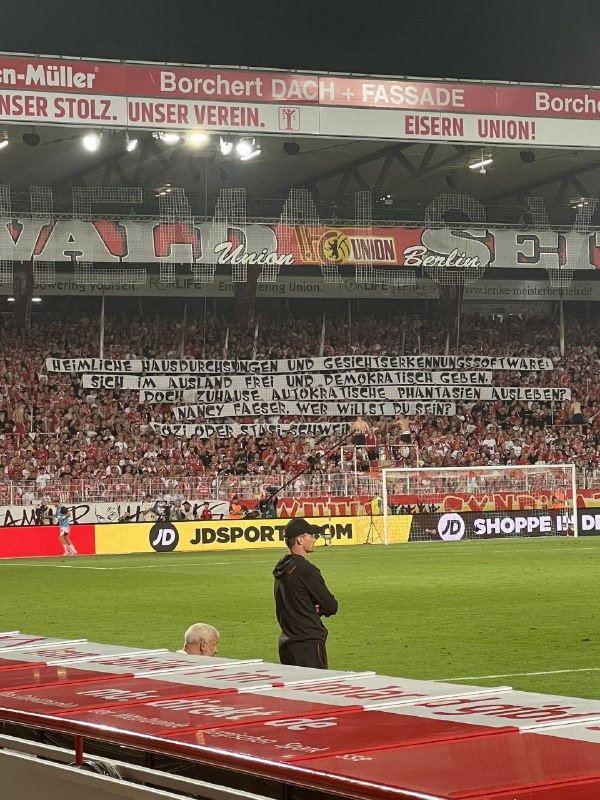  FC Union Berlin: Heimliche Hausdurchsuchungen und Gesichtserkennungssoftware. S...