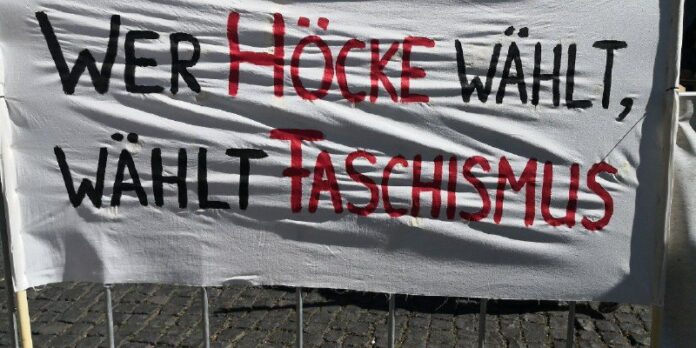 Gegendemo gegen AfD-Veranstaltung in Thüringen Gegendemo gegen AfD-Veranstaltung in Thüringen