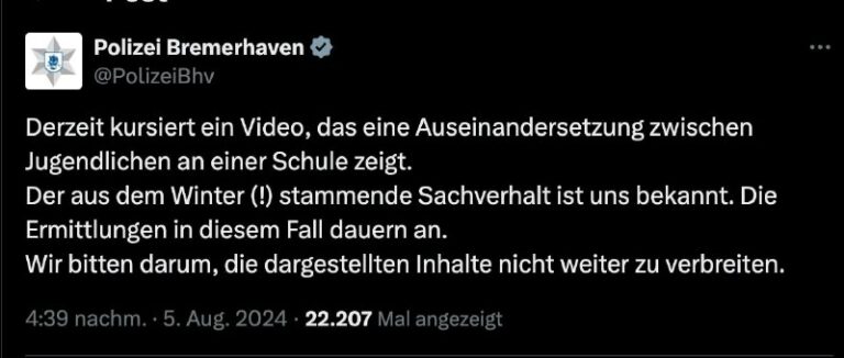 Das sagt die Polizei zu Prügelmigranten! Was ändert es an der brutalen Migranten...