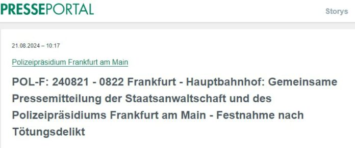Mord im Frankfurter Hauptbahnhof: Mann erschossen