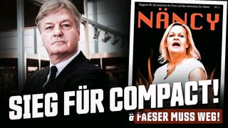 Sieg für Compact! Faeser muss weg! Faesers Anschlag auf die Pressefreiheit wurde...