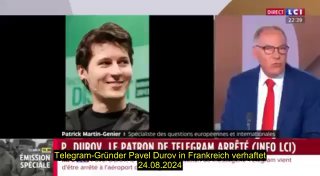 Der Telegram-Gründer Pavel Durov wurde bei seiner Ankunft in Frankreich festgeno...