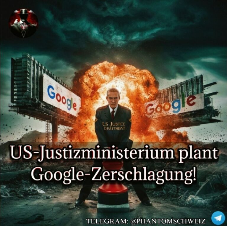 BOOM: US-Justizministerium plant Google-Zerschlagung!Das US-Justizministerium e...