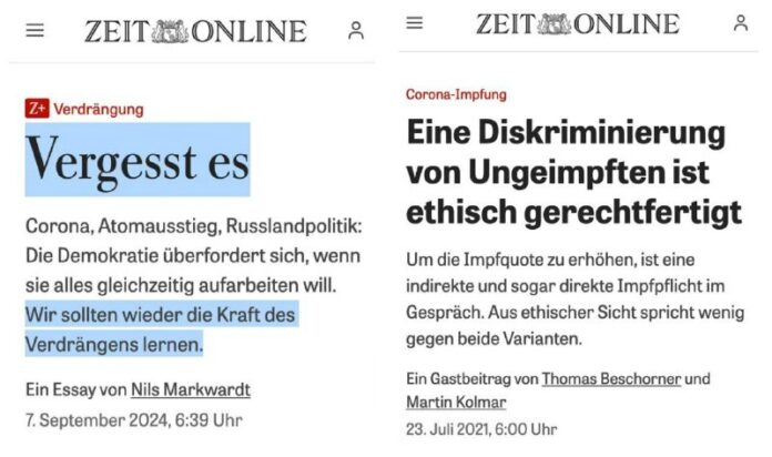  Wie es begann: "Eine Diskriminierung von Ungeimpften ist ethisch gerechtfertigt...