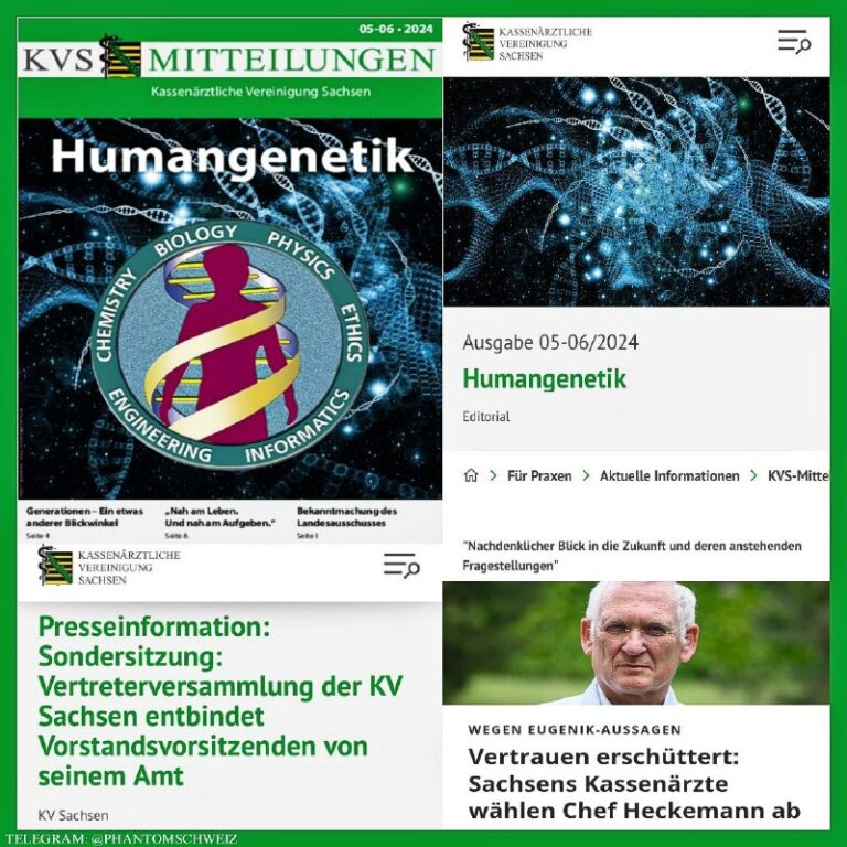  Wegen Eugenik-Aussagen: Kassenärzte in Sachsen entheben ihren Vorsitzenden sein...