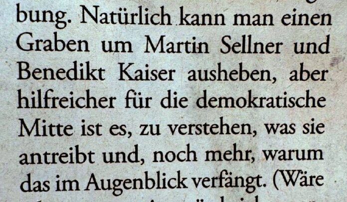 [Poschardt hat recht]Da sind wir uns ausnahmsweise einig, der Chefredakteur von ...