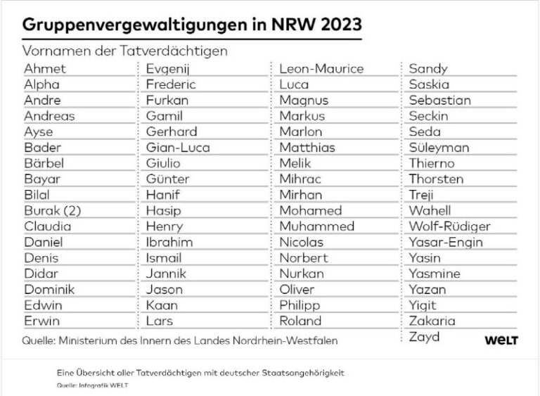 Wie viele Gruppenvergewaltigungen hätte #remigration verhindert?  Dieser Kanal w...