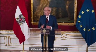 40 Sekunden purer Verrat Bellen erklärt, warum er den Regierungsauftrag nicht an...