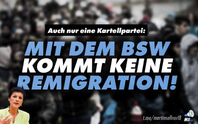 BSW entlarvt sich selbst als KartellparteiBei dem „Welt“ TV-Duell am vergangenen...