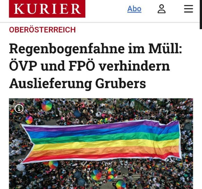 FPÖ-Politiker entgeht Strafverfolgung nach Regenbogenfahne-Aktion FPÖ-Politiker entgeht Strafverfolgung nach Regenbogenfahne-Aktion