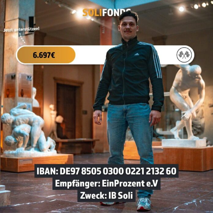 Deine Hilfe ist gefragt!Moritz und weitere Aktivisten müssen über 10.000€ Strafe...